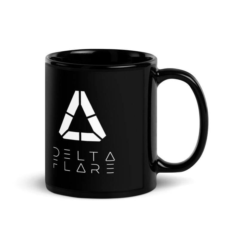 Black DeltaFlare Mug