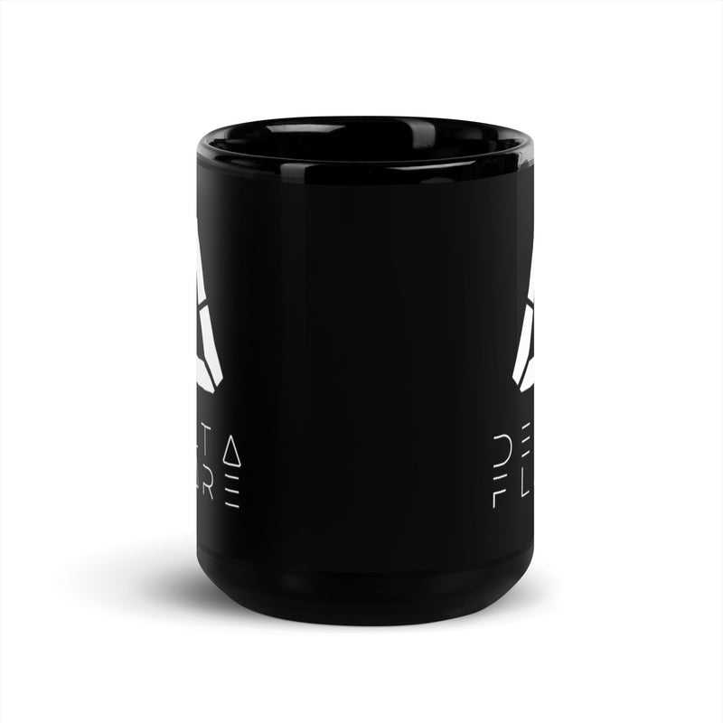 Black DeltaFlare Mug