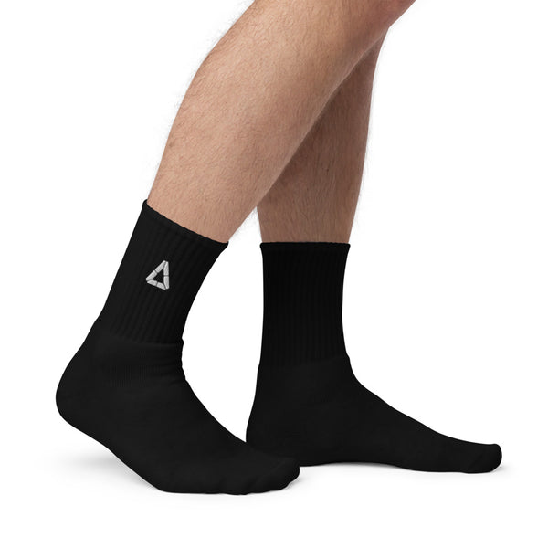 DeltaFlare Embroidered socks