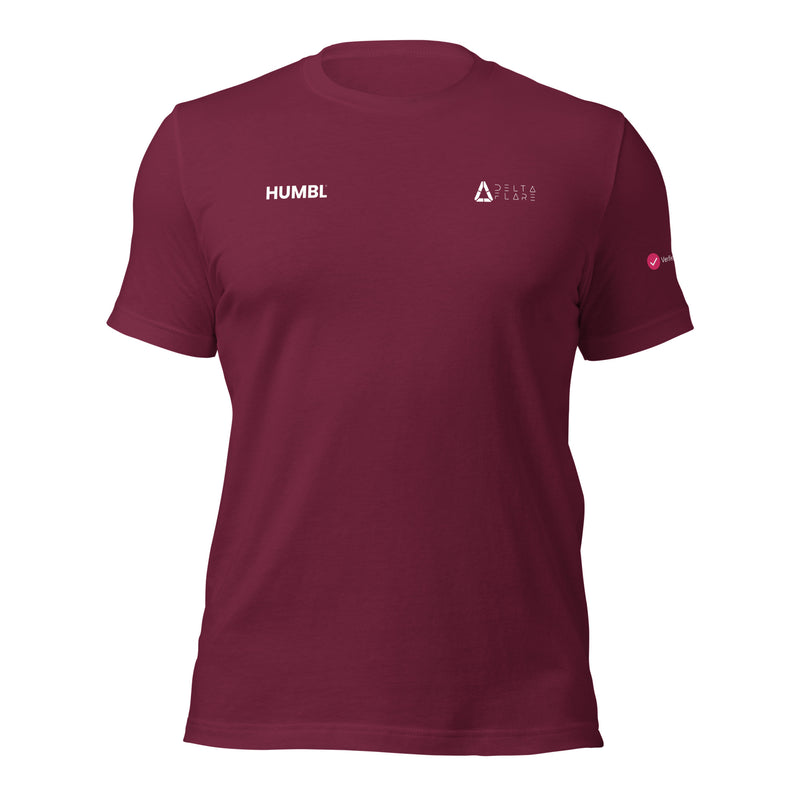 HUMBL X DeltaFlare "Community Builder" Unisex T-Shirt v2